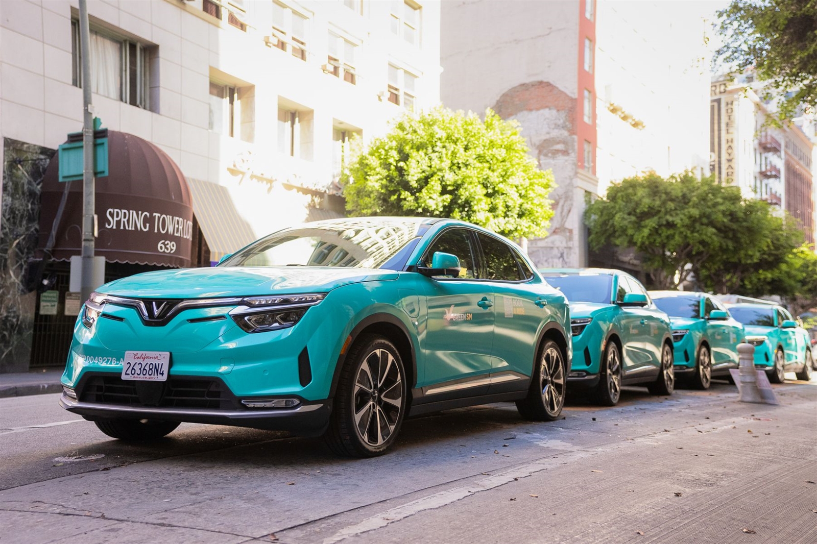 Green SM chính thức khai trương dịch vụ Taxi thuần điện tại Mỹ 