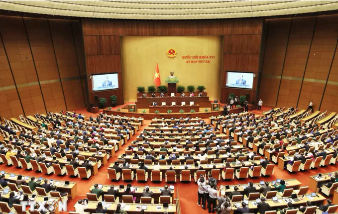 Quốc hội làm việc, thảo luận về Luật điện lực, Luật báo chí và dự án luật khác