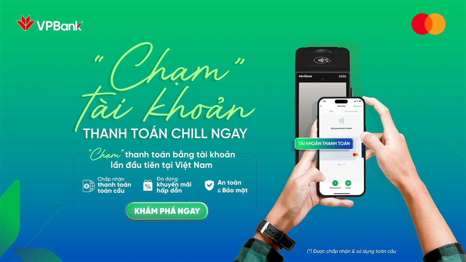 Chạm để thanh toán – giải pháp siêu tiện lợi, siêu bảo mật, siêu ưu đãi 